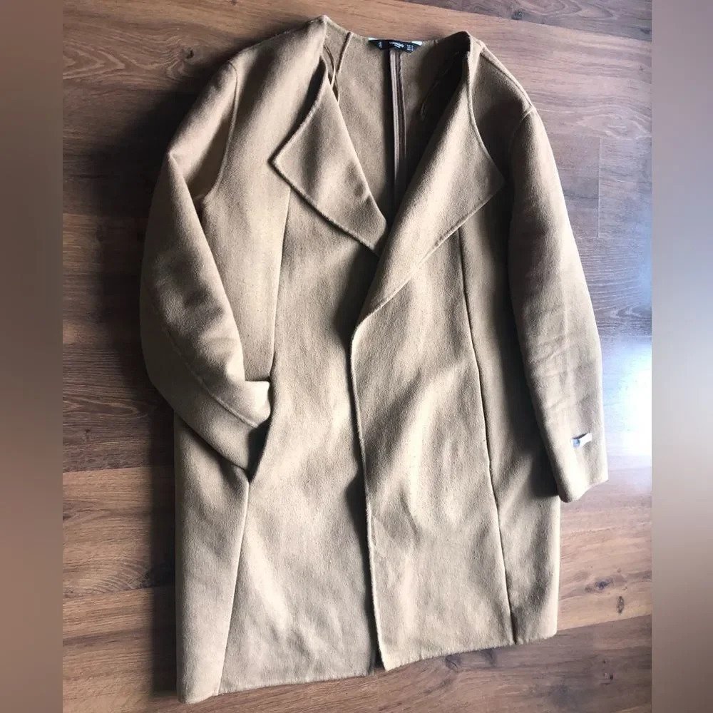 Mango oversized wool blend coat - Picture 11 of 13